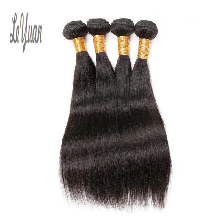 Popular Raw Hair From India No tangle Indian Raw Hair Extensions , Meche Human No Shedding Straight Hair Thick End - DOGOMET DIGITAL PLUS