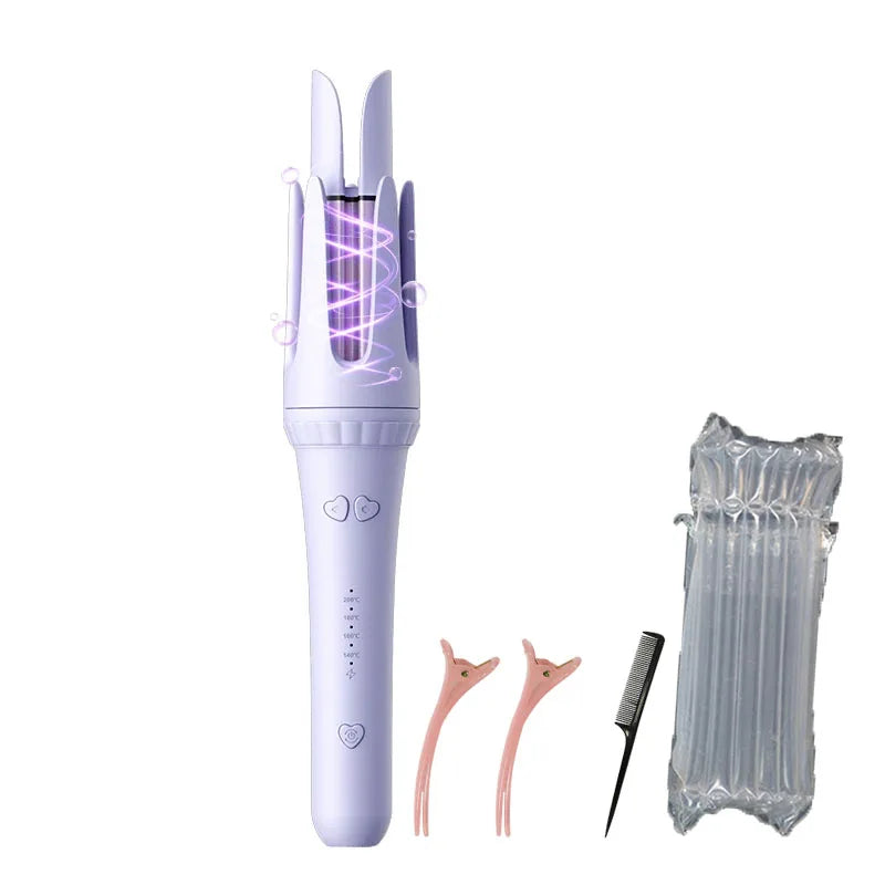 Fer à friser les cheveux 32mm bigoudi baguette professionnelle pinces bouclées en céramique électrique Salon outil de coiffure petit fer à sertir