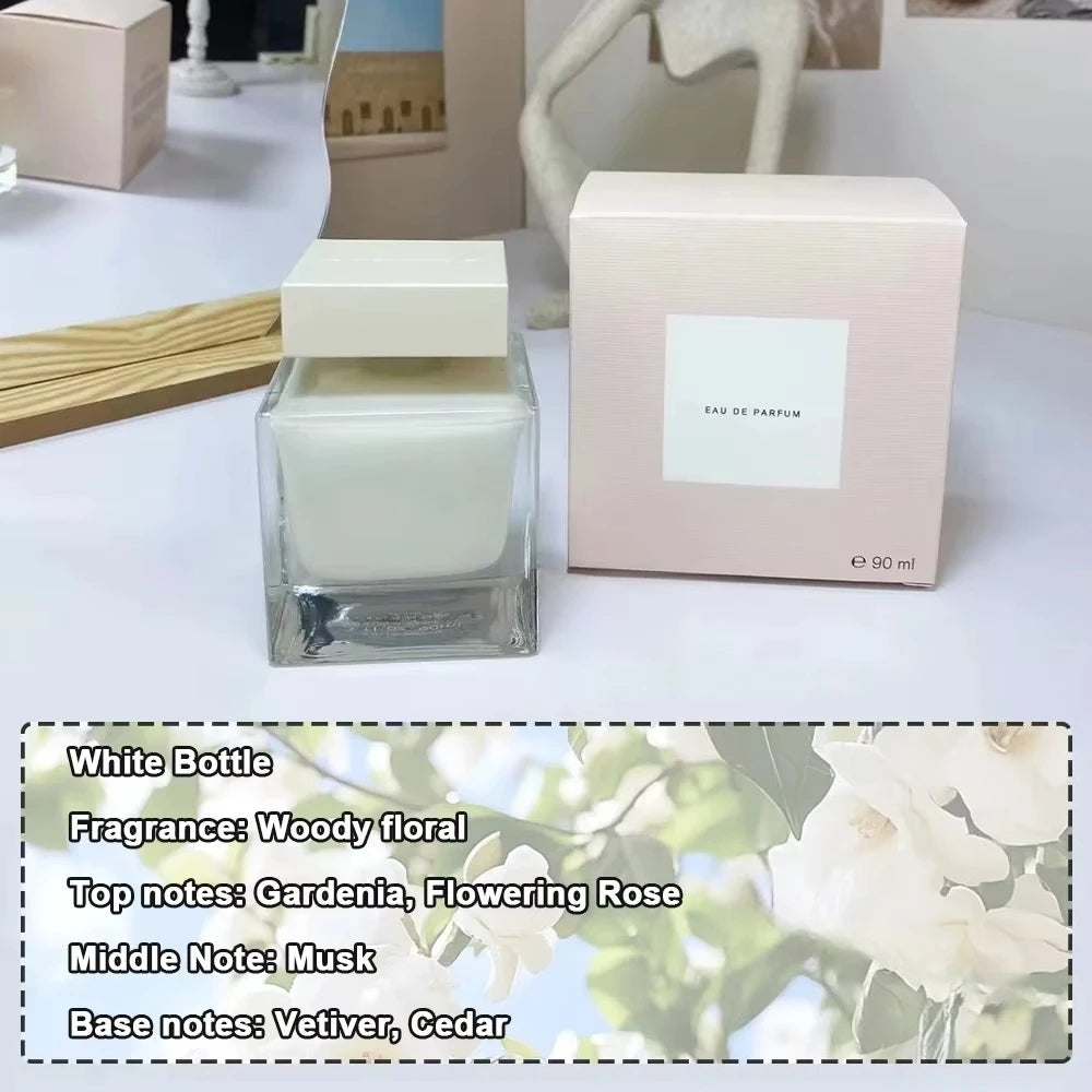 90ml marque femmes Parfum longue durée Woody Floral Eau de Parfum EDP pur extrait de musc femmes quotidien essentiel Parfum cadeau - DOGOMET DIGITAL PLUS