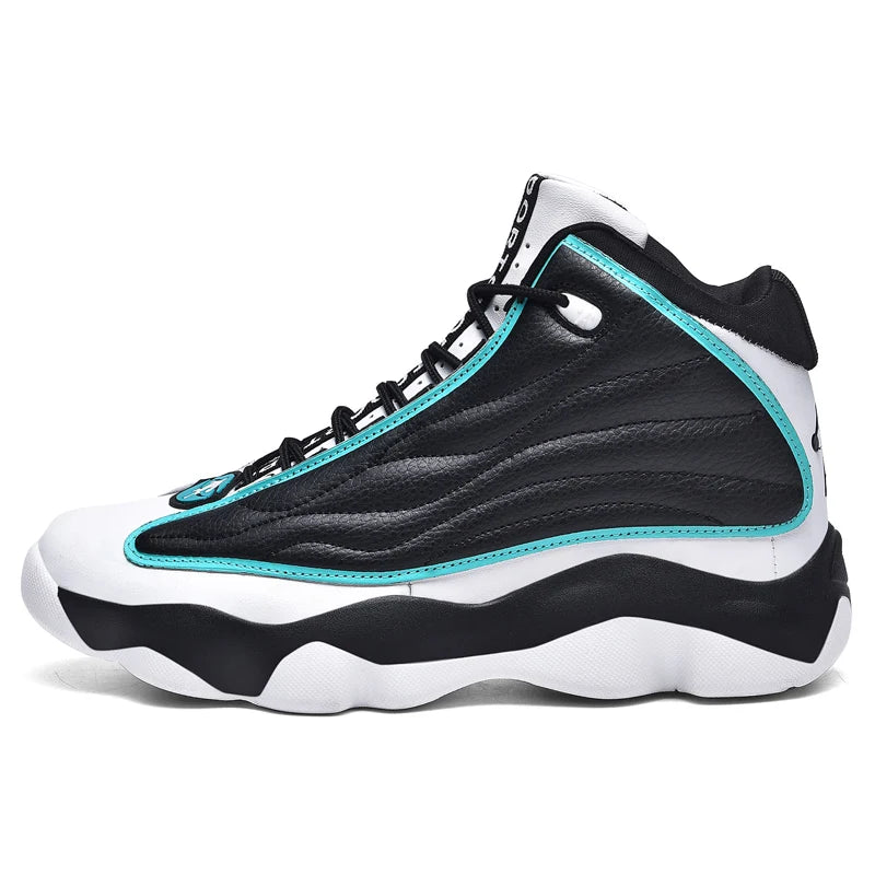 Chaussures de basket-ball de Fitness pour hommes de haute qualité chaussures de basket-ball baskets pour hommes automne haut anti-dérapant baskets d'extérieur