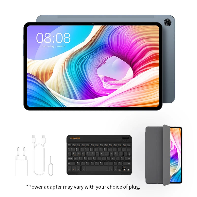 Patch last-Tablette T40 Pro, Android 12, 8 Go de RAM, 10.4 Go, 128 pouces, stratification complète 2K, Dean UNISOC T616 Octa Core, réseau 4G, charge rapide