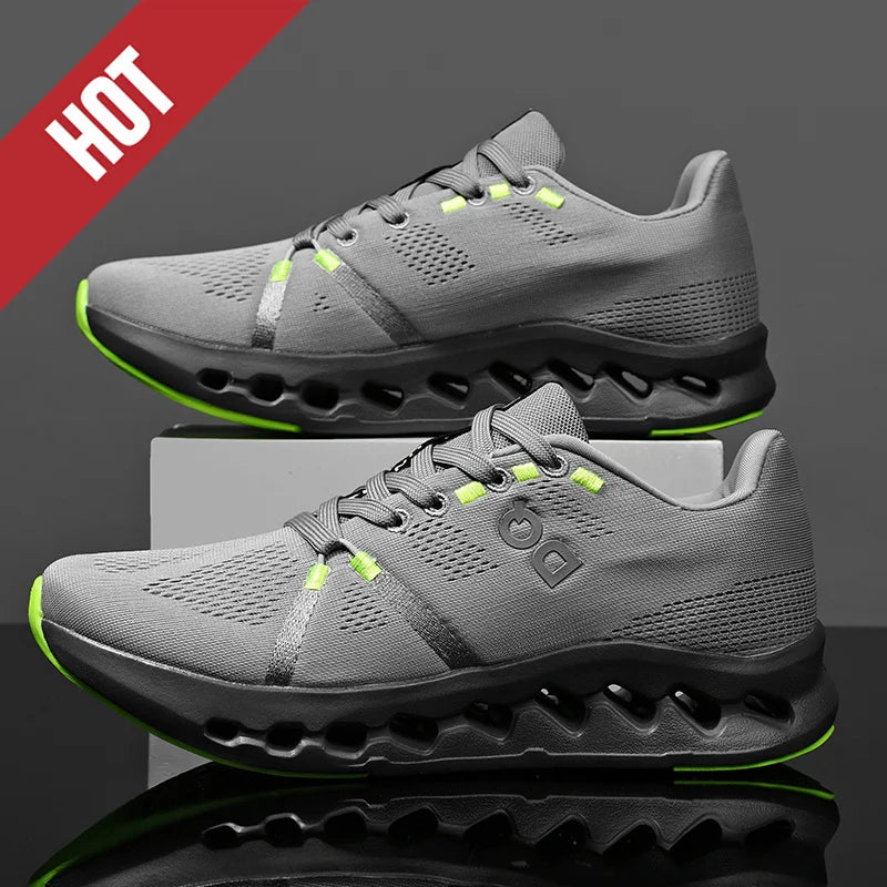 2025 nouvelles baskets Marathon athlétiques hommes chaussures confortables de haute qualité résistant à l'usure chaussures de course de sport gymnase Tennis coussin d'air