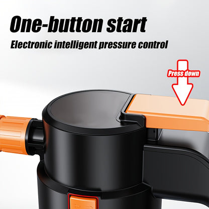 Electric Car Wash Foam Spray Can, Handheld High-Pressure Cleaning Gun, 67.63-ounce Electric Foam Kettle, 70° wide-angle spray, multi-functional large capacity with extra-long battery life, suitable for car, kitchen and home