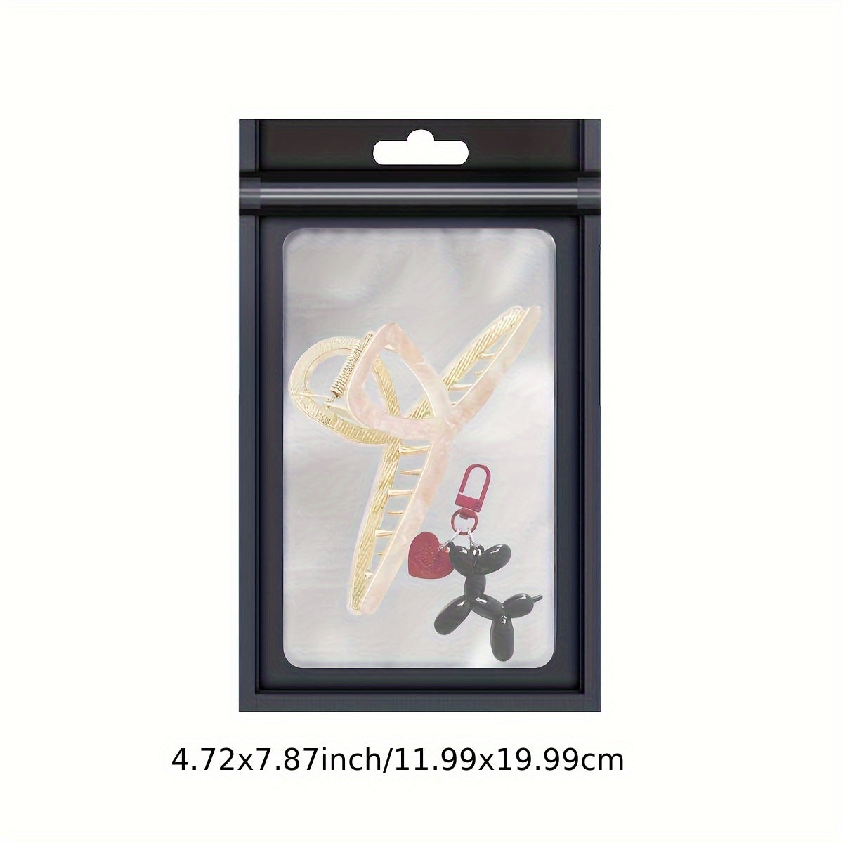 [Holographic Zipper Lock Bags] 100-Pack Holographic Zipper Lock Resealable Bags | Moisture-Proof Aluminum Foil Polyester Film Flat Transparent Window Pouch for Electronics/Jewelry/Cosmetics Organization, 4 Size Options, Non-f - DOGOMET DIGITAL PLUS