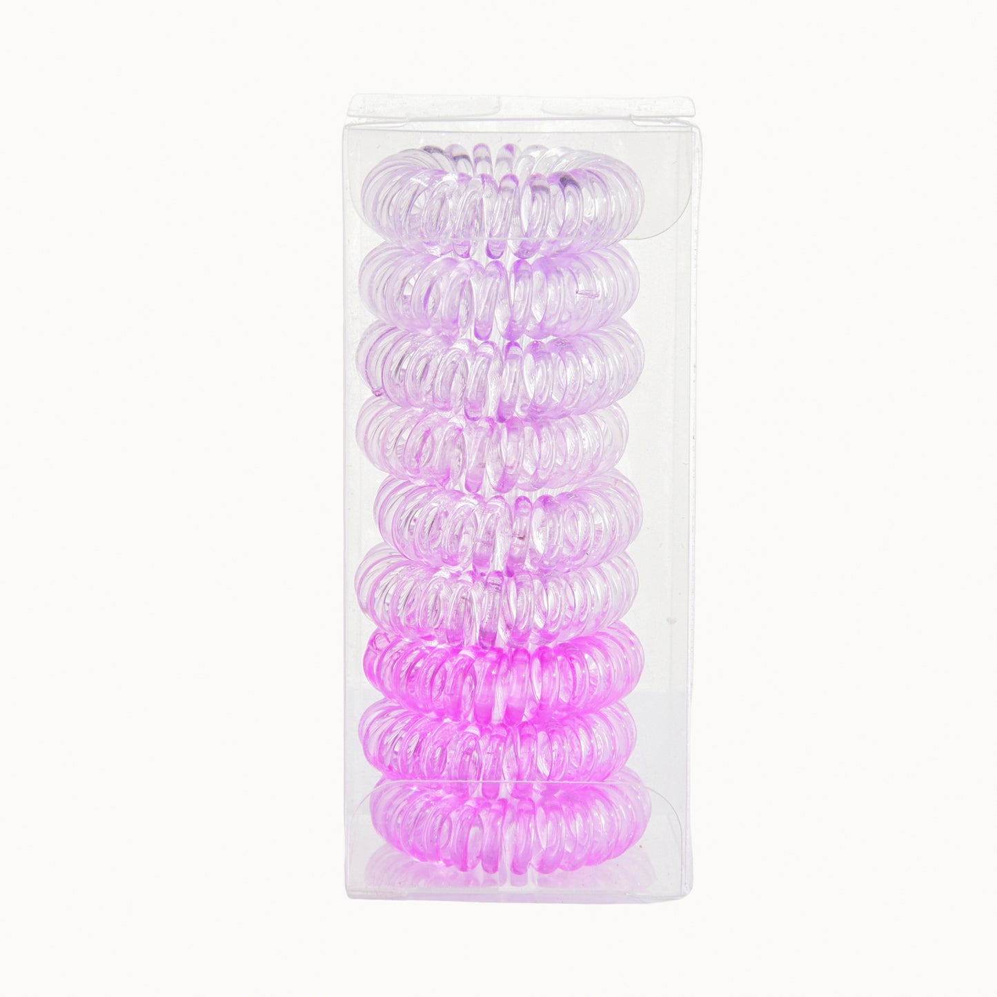 9 Pcs Spiral Hair Ties No Crease, Coil Hair Ties, Phone Cord Hair Ties, Women Ponytail Holder Elastics - DOGOMET DIGITAL PLUS