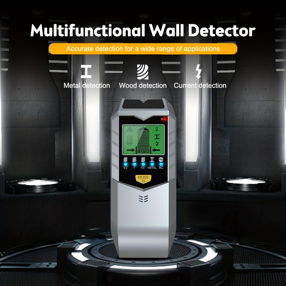 5 In 1 Electronic Wall Detector Finders Multifunctional Handheld Metal Detector Stud Wood Finder Electronic Measuring Instrument