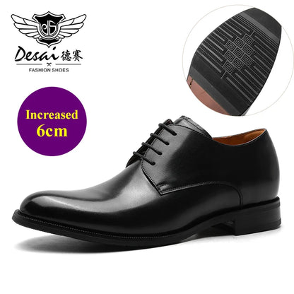 Desai en cuir véritable Derby chaussures hommes chaussures habillées d'affaires pour nan marque chaussures hommes chaussures décontractées cadeaux classiques