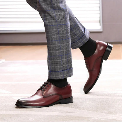 Desai en cuir véritable Derby chaussures hommes chaussures habillées d'affaires pour nan marque chaussures hommes chaussures décontractées cadeaux classiques