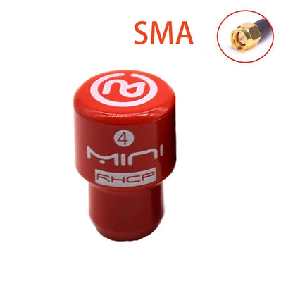 Antenne Lollipop 4 RHCP 5.8G, transmetteur/récepteur FPV 2.8Dbi à gain élevé, SMA/RP-SMA/MMCX/UFL pour pièce de drone de course RC FPV - DOGOMET DIGITAL PLUS