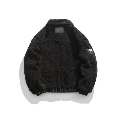 2022 Winter Jackets for Men Turn Down Collar Workout Puffer Jacket Quality Fleece Jacket Men