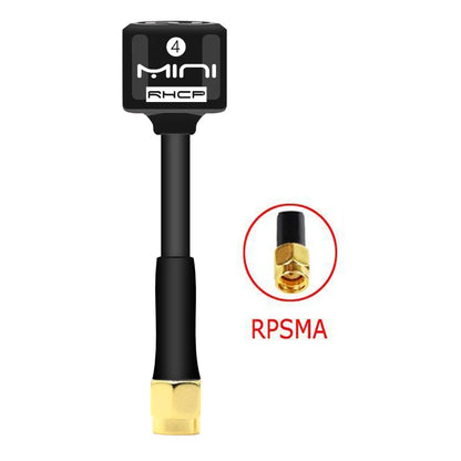 Antenne Lollipop 4 RHCP 5.8G, transmetteur/récepteur FPV 2.8Dbi à gain élevé, SMA/RP-SMA/MMCX/UFL pour pièce de drone de course RC FPV - DOGOMET DIGITAL PLUS
