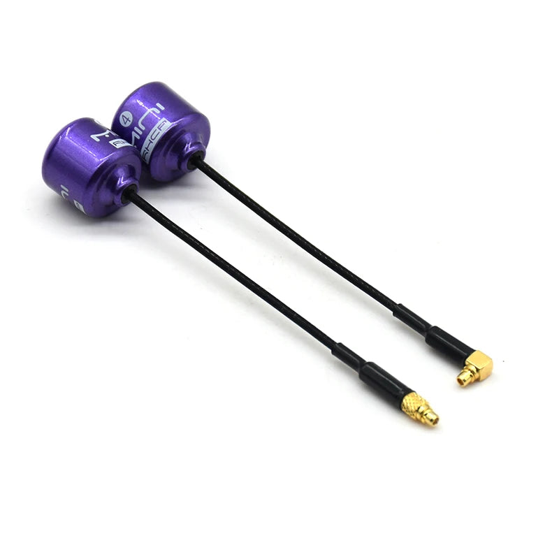 Antenne Lollipop 4 RHCP 5.8G, transmetteur/récepteur FPV 2.8Dbi à gain élevé, SMA/RP-SMA/MMCX/UFL pour pièce de drone de course RC FPV - DOGOMET DIGITAL PLUS