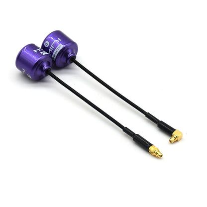 Antenne Lollipop 4 RHCP 5.8G, transmetteur/récepteur FPV 2.8Dbi à gain élevé, SMA/RP-SMA/MMCX/UFL pour pièce de drone de course RC FPV - DOGOMET DIGITAL PLUS