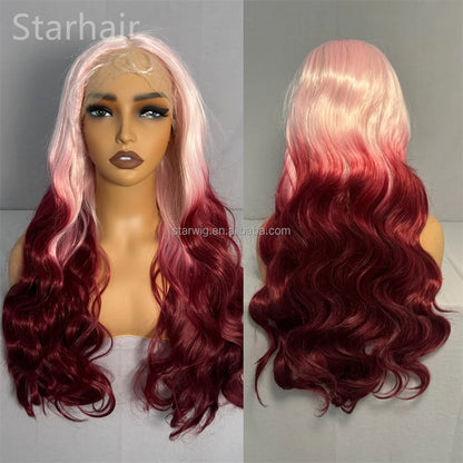 32inch Long Indian Lace Frontal Synthetic Hair Wig HD Full Lace Hairmony Lace Front Wigs Meche Braiding Hair Replacement  Topper - DOGOMET DIGITAL PLUS