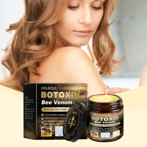 Houkea Bee Venom Daily Care Soothe Redness Improve Brightening And Firming Skin Cream - DOGOMET DIGITAL PLUS