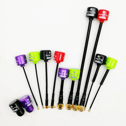 Antenne Lollipop 4 RHCP 5.8G, transmetteur/récepteur FPV 2.8Dbi à gain élevé, SMA/RP-SMA/MMCX/UFL pour pièce de drone de course RC FPV - DOGOMET DIGITAL PLUS