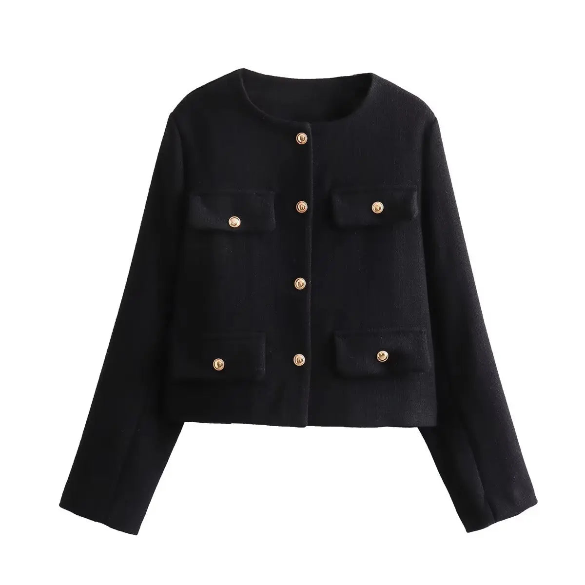 Women's Fashion Short Fashion Celebrity Top Versatile Casual  Coat New Autumn and Winter Jackets