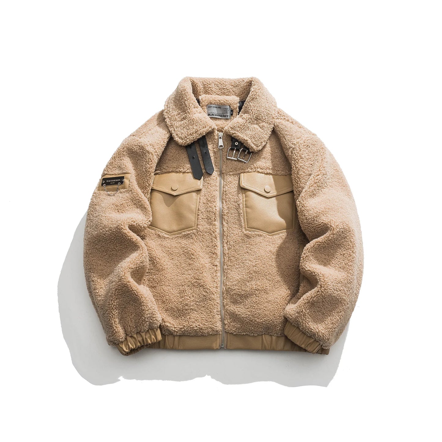 2022 Winter Jackets for Men Turn Down Collar Workout Puffer Jacket Quality Fleece Jacket Men