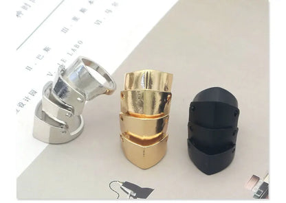 Anneau métallique Punk créatif pour hommes et femmes, armure commune, peut porter des bijoux, accessoires tendance, cadeaux - DOGOMET DIGITAL PLUS