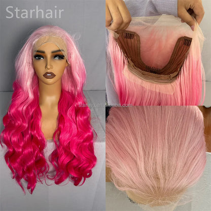 32inch Long Indian Lace Frontal Synthetic Hair Wig HD Full Lace Hairmony Lace Front Wigs Meche Braiding Hair Replacement  Topper - DOGOMET DIGITAL PLUS