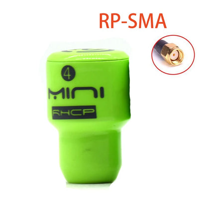 Antenne Lollipop 4 RHCP 5.8G, transmetteur/récepteur FPV 2.8Dbi à gain élevé, SMA/RP-SMA/MMCX/UFL pour pièce de drone de course RC FPV - DOGOMET DIGITAL PLUS