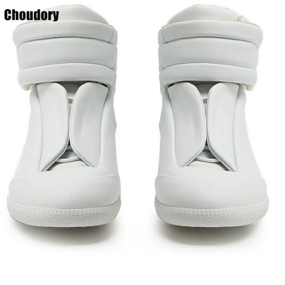 28 couleurs hommes en cuir véritable haut bottines à lacets chaussures plates formateurs or rouge argent noir marque de luxe hommes chaussures décontracté