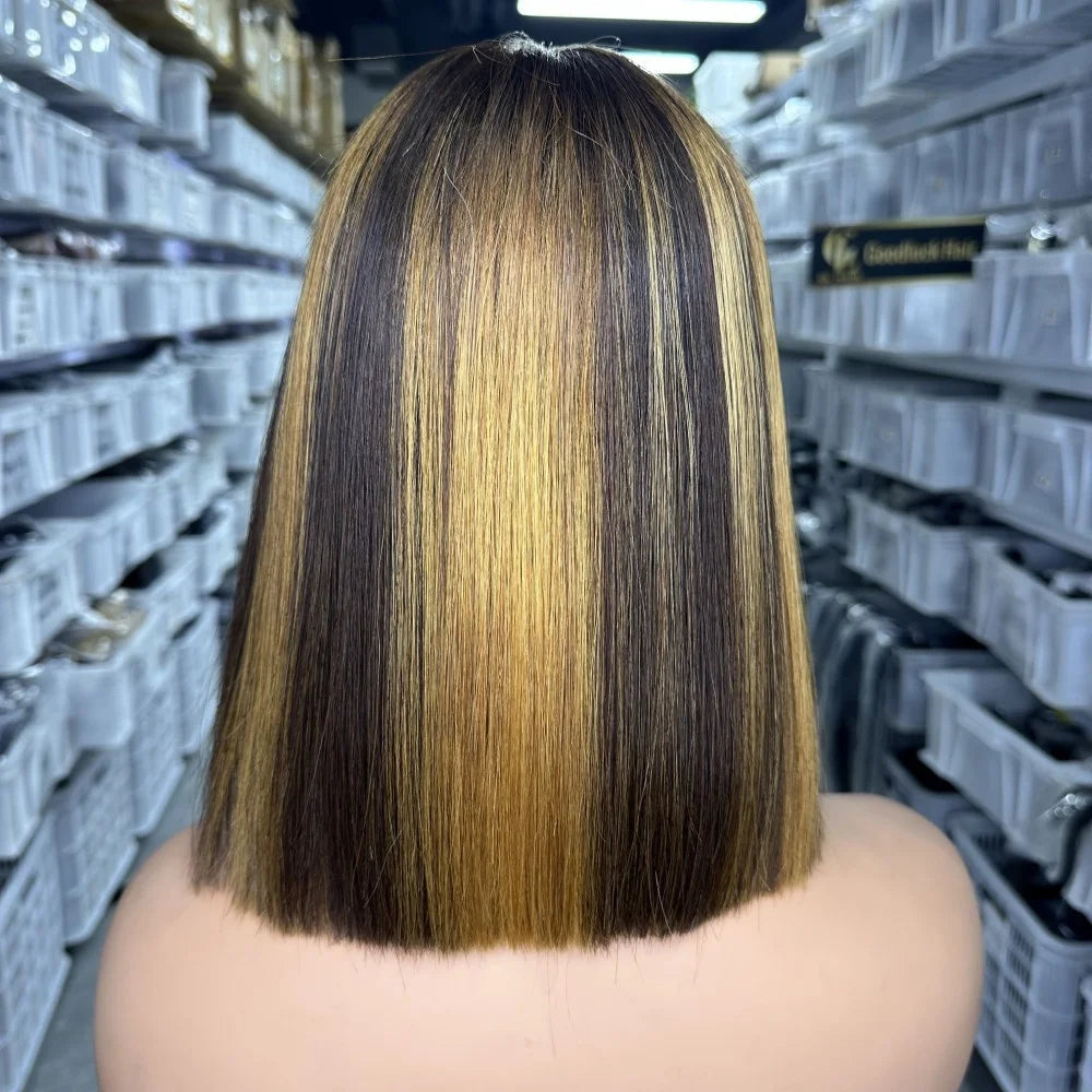 Original Hair 12a Russian Meche Vietnamienne Super Double Drawn Bobo Wig Bone Straight Curly Human Ready to Ship - DOGOMET DIGITAL PLUS