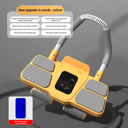 Birthday Gifts Abdominal Wireless Roller Wheel Ab Fitness Home for Gym Workout Equipment Exercise Sliders Trainer Muscle