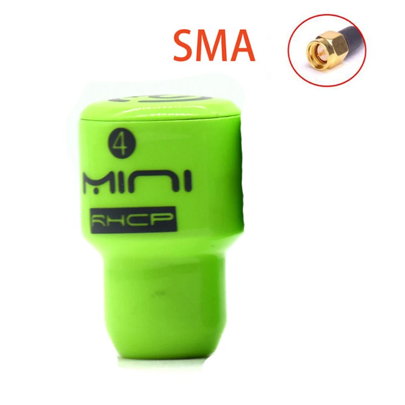 Antenne Lollipop 4 RHCP 5.8G, transmetteur/récepteur FPV 2.8Dbi à gain élevé, SMA/RP-SMA/MMCX/UFL pour pièce de drone de course RC FPV - DOGOMET DIGITAL PLUS