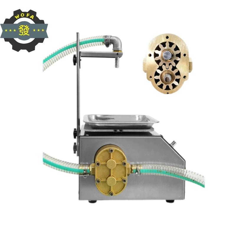 WF-L17 Honey Cream Bottle Detergent Cream Filling Machine Semi-automatic Paint Skin Cream Ketchup Quantitative Filling Equipment - DOGOMET DIGITAL PLUS