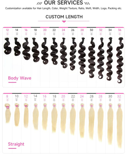 Cheap Bulk Extension Vendor Meche Humain Bresilienne Cuticle Aligned Raw Virgin Brazilian Packet Human Hair Bundles With Closure - DOGOMET DIGITAL PLUS