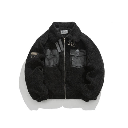 2022 Winter Jackets for Men Turn Down Collar Workout Puffer Jacket Quality Fleece Jacket Men