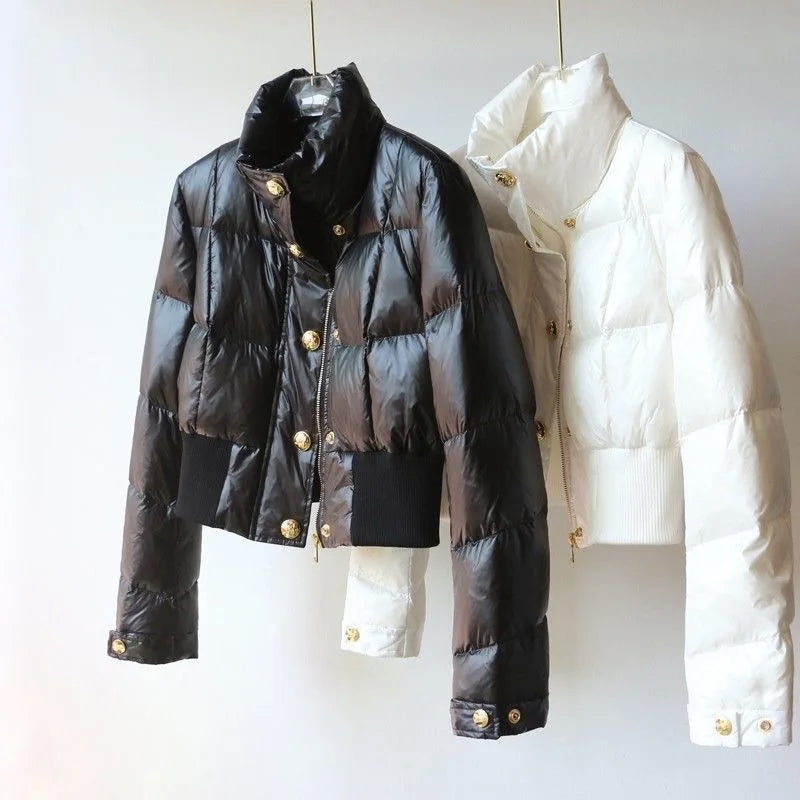 2020 Packable Puffer Coat Womens Short Waterproof Abrigos Mujer Jacket Oversize Puffer Plus Size Winter Jackets Coats