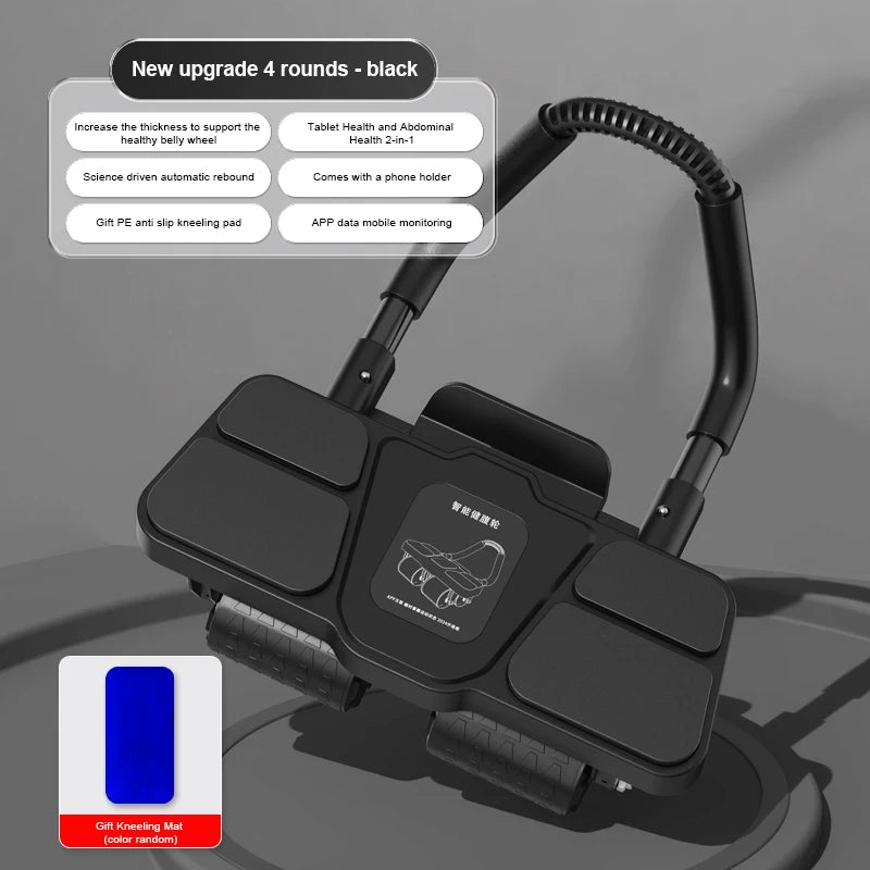 Birthday Gifts Abdominal Wireless Roller Wheel Ab Fitness Home for Gym Workout Equipment Exercise Sliders Trainer Muscle