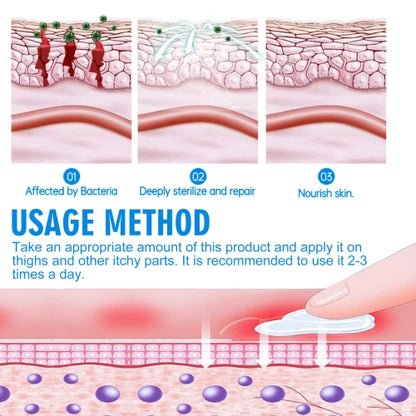 South Moon Men's Care For Inner Thigh Itching Relief Refreshing And Gentle Skin Cream