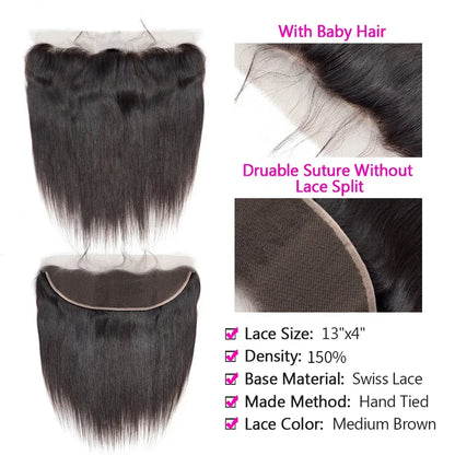 Cheap Bulk Extension Vendor Meche Humain Bresilienne Cuticle Aligned Raw Virgin Brazilian Packet Human Hair Bundles With Closure - DOGOMET DIGITAL PLUS
