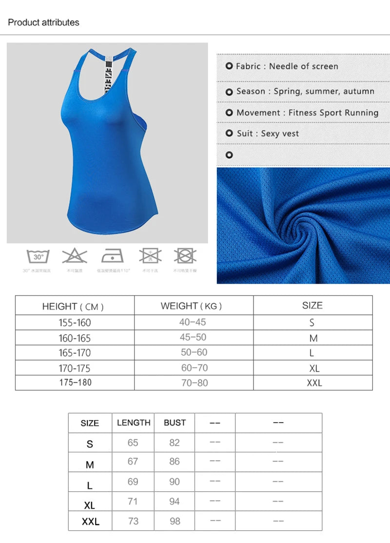 Women Sports Tops Black Sleeveless Yoga Top Women Fitness Shirt Gym Vest Running Sports Tops Letter Backless Shirt
