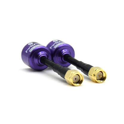 Antenne Lollipop 4 RHCP 5.8G, transmetteur/récepteur FPV 2.8Dbi à gain élevé, SMA/RP-SMA/MMCX/UFL pour pièce de drone de course RC FPV - DOGOMET DIGITAL PLUS