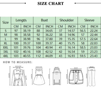 British Autumn Winter Jackets Fashion Women Long Sleeve Widebreaker Streetwear Midi Coats Elegant Casual Office Lady Slim Coat