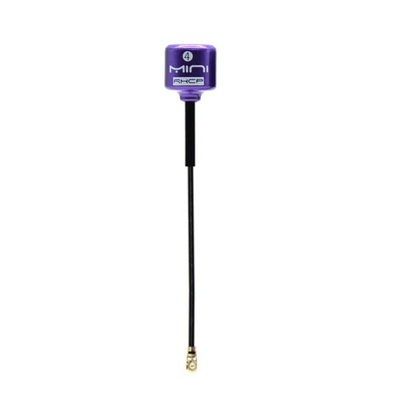 Antenne Lollipop 4 RHCP 5.8G, transmetteur/récepteur FPV 2.8Dbi à gain élevé, SMA/RP-SMA/MMCX/UFL pour pièce de drone de course RC FPV - DOGOMET DIGITAL PLUS