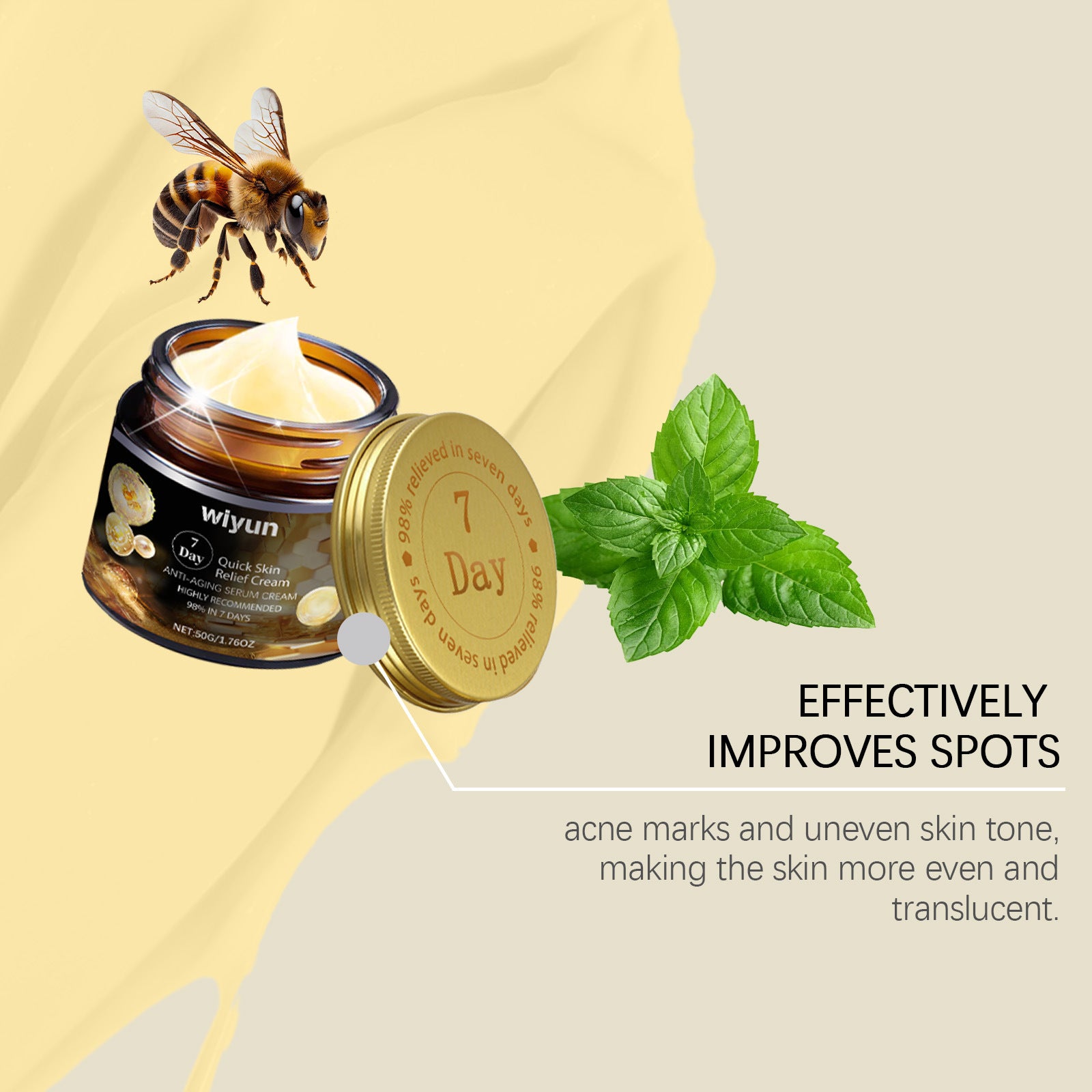 Bee Venom Wrinkles Remover Face Cream Tighten Firming Lifting Anti Aging Fade Fine Lines Moisturizing Whitening Repair Skin Care - DOGOMET DIGITAL PLUS