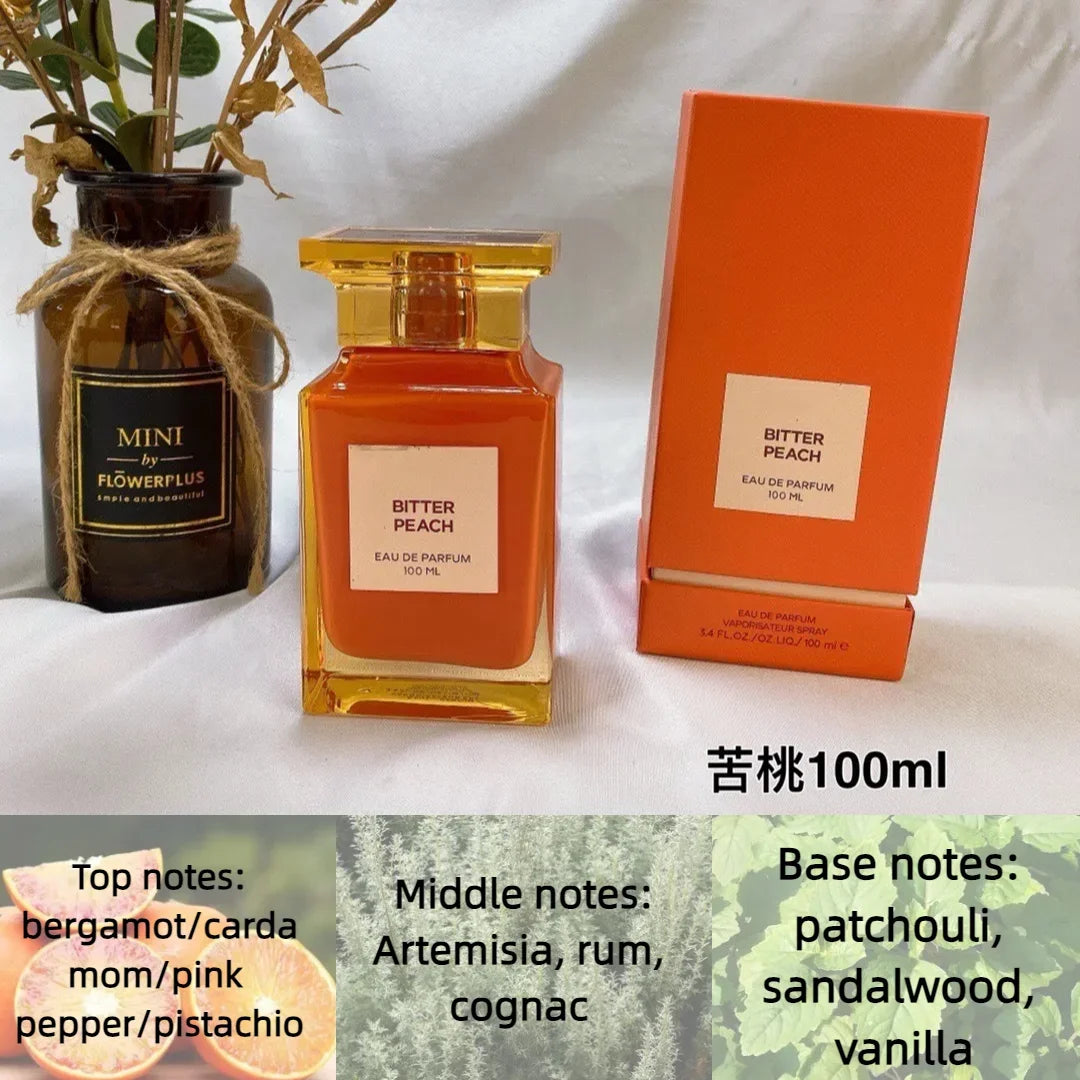Parfum de marque originale pour hommes et femmes, 100ml, bois, Rose, cerise, parfum Floral, longue durée, Eau de Parfum, parfum de Cologne - DOGOMET DIGITAL PLUS