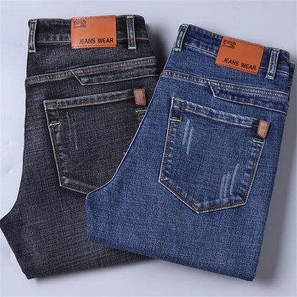 Men Classic Jeans Jean Homme Pantalones Hombre Men Mannen Soft Black Biker Masculino Denim Overalls Mens Pants Jeans for men