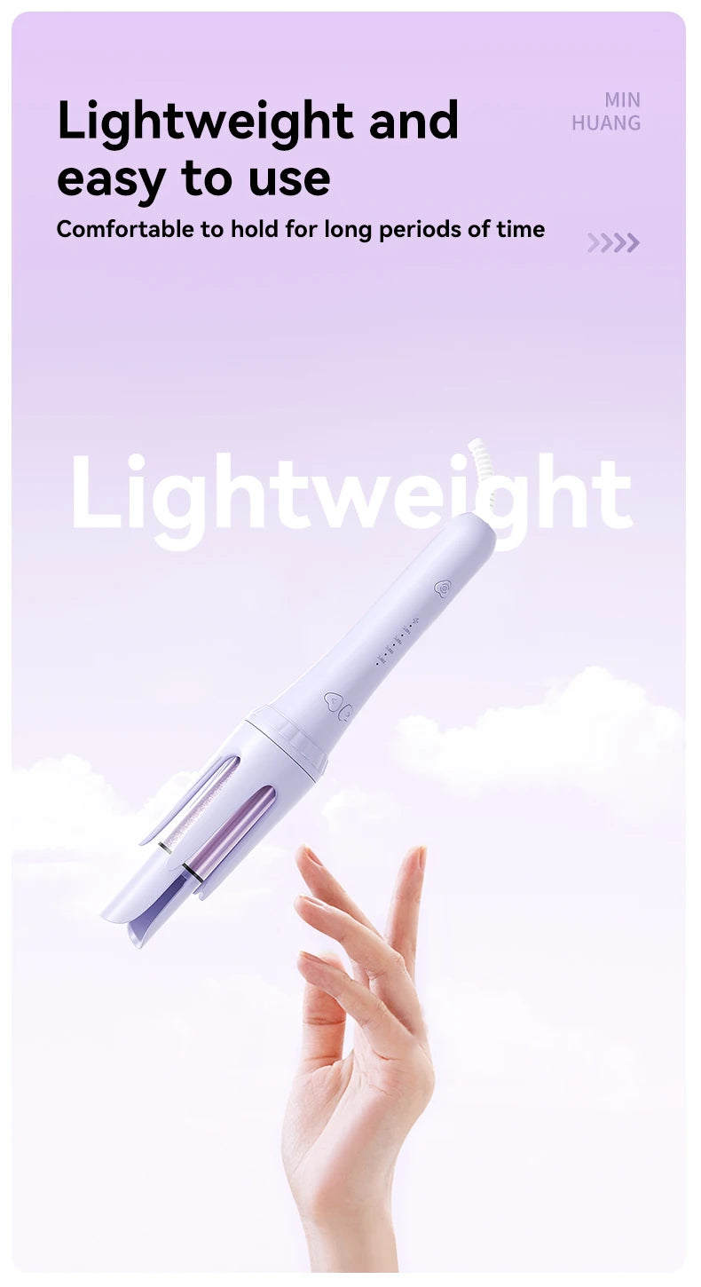 Fer à friser les cheveux 32mm bigoudi baguette professionnelle pinces bouclées en céramique électrique Salon outil de coiffure petit fer à sertir