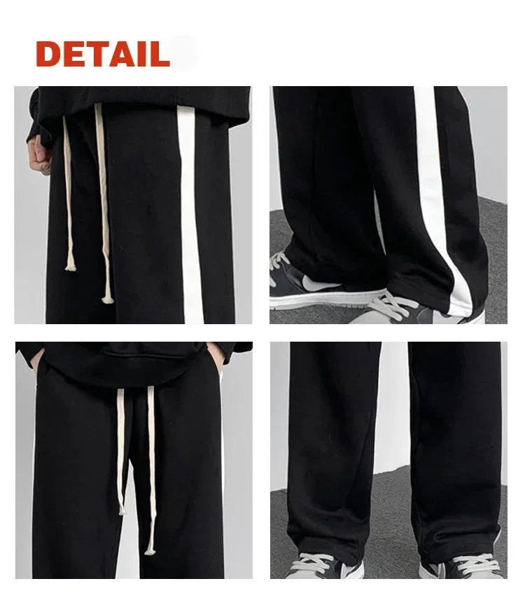 Designer hommes pantalon femmes imprimer mode style pantalons longs décontracté hommes arc-en-ciel palmiers jogger rayures cordon anges pantalon asiatique