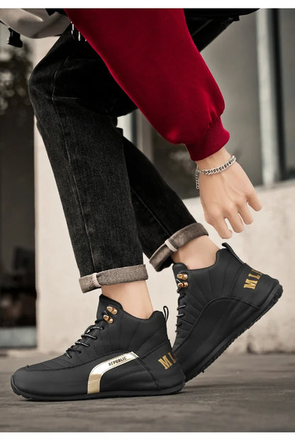 2025 Baskets à la mode Chaussures de basket-ball montantes pour hommes Baskets de sport - Baskets de soutien de la cheville Court Livraison gratuite Loisirs