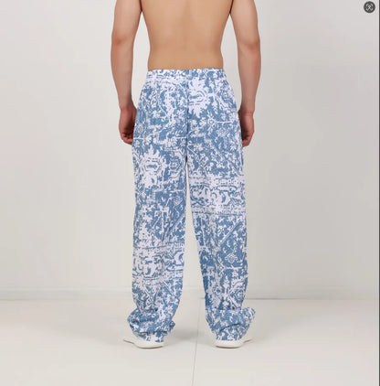 Pantalons de Jogging de gymnastique pour hommes, une combinaison de confort, à la mode et au Style rétro, pantalons décontractés Cool et respirants pour l'été - DOGOMET DIGITAL PLUS