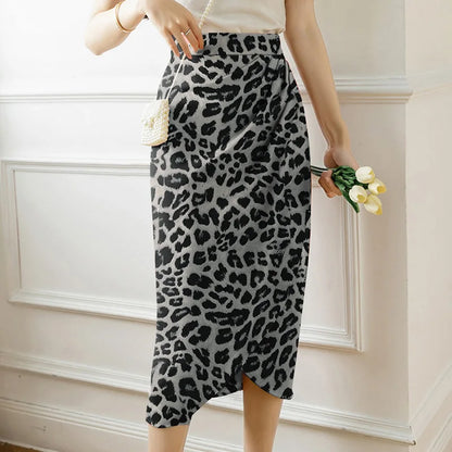 ZANZEA élégant taille haute Jupes femmes imprimé jupe longue robe 2023 été décontracté minceur Midi jupes Sexy asymétrique Faldas