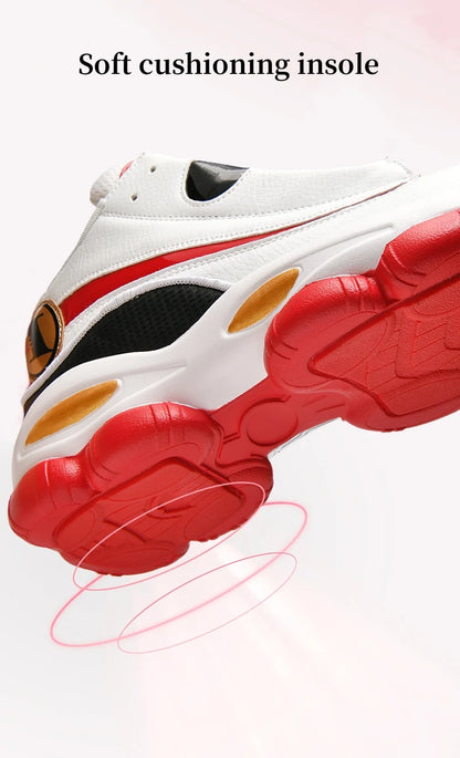 Chaussures de basket-ball pour hommes de haute qualité automne chaussures de sport en cuir plate-forme extérieure bottes de basket-ball professionnelles hommes chaussures d'entraînement