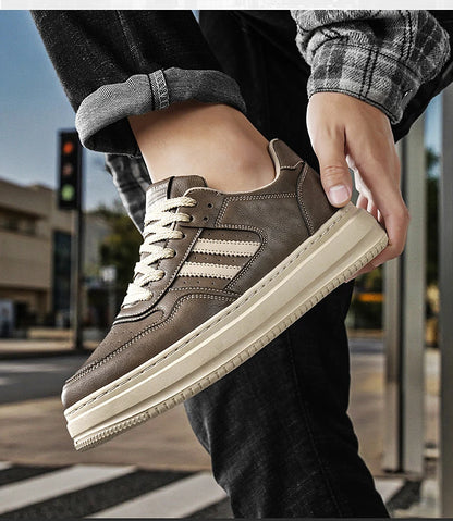 Baskets pour hommes 2020, chaussures décontractées à la mode, respirantes, antidérapantes, à semelles épaisses, nouvelle collection